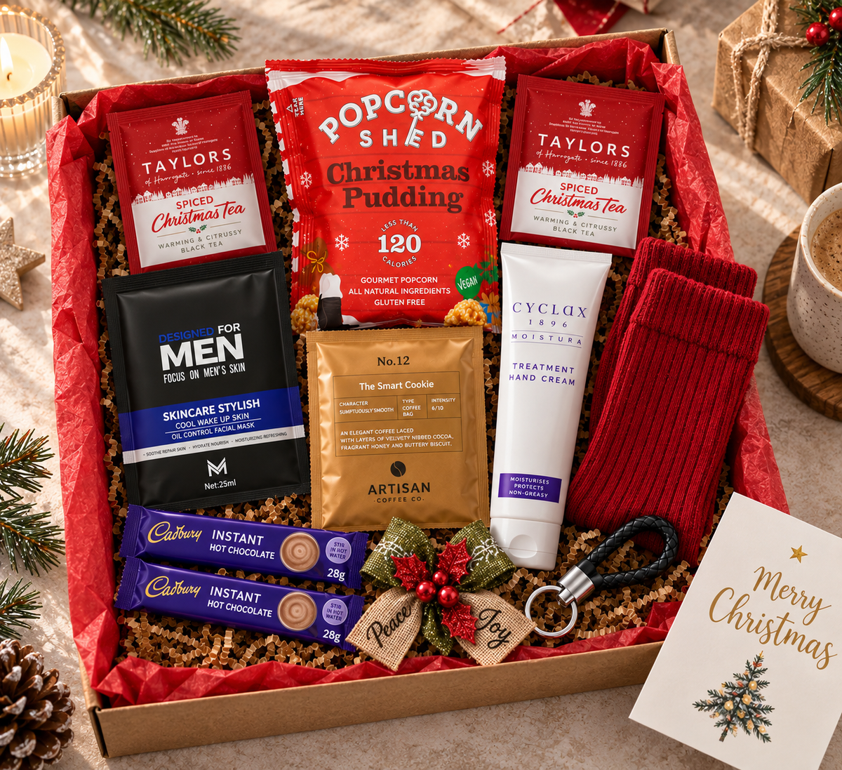 Christmas Letterbox Gift for Him | British Treats Hamper