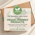 VEGAN-FRIENDLY Six Months - Six Gift Boxes | Six-Month Pre-Paid Upfront DazzleBox Subscription (Copy)