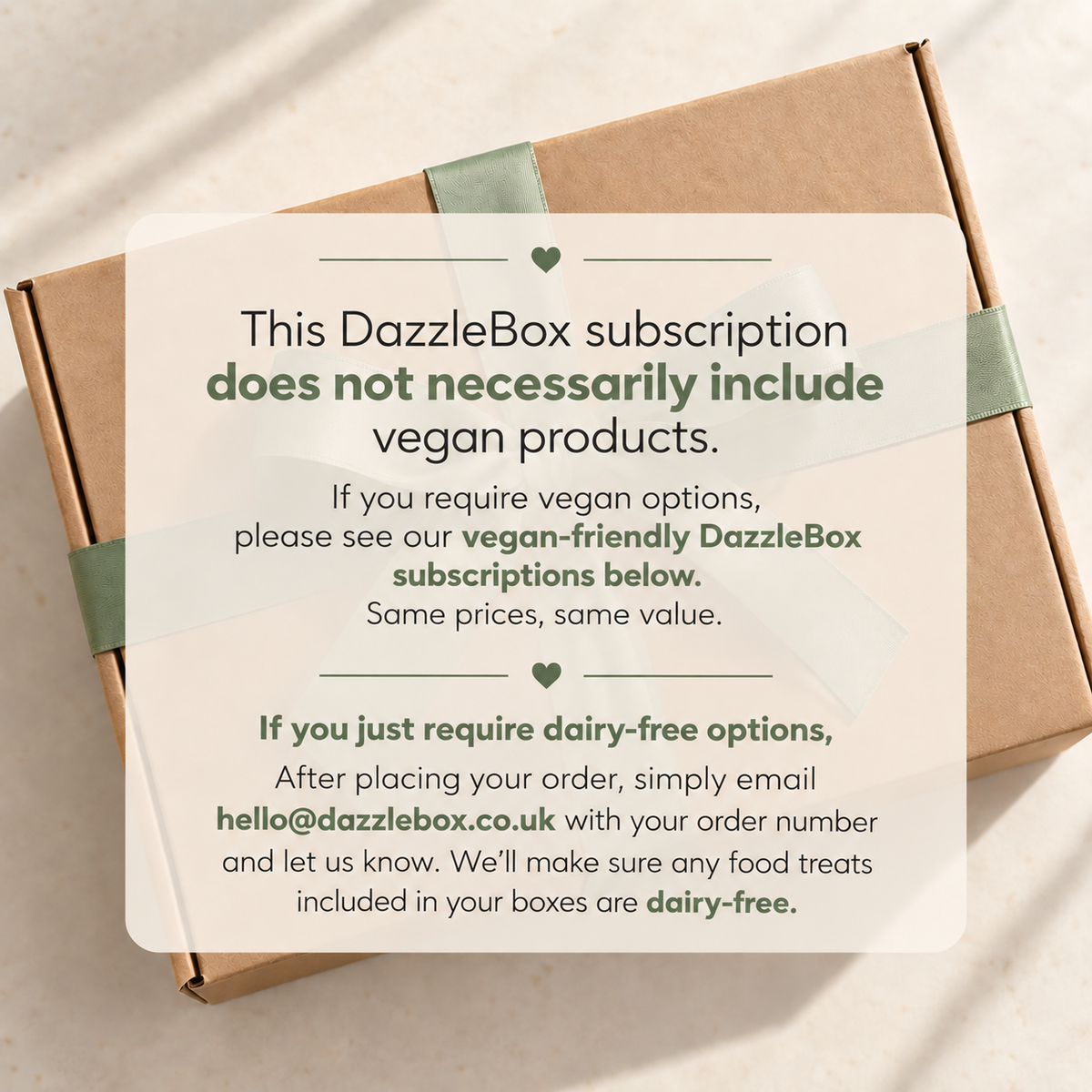 Six Months - Six Gift Boxes | Six-Month Pre-Paid Upfront DazzleBox Subscription