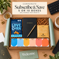 Corporate Subscribe & Save | 5 or 10 New Starter Gift Boxes Monthly | DazzleBox Subscription Plan