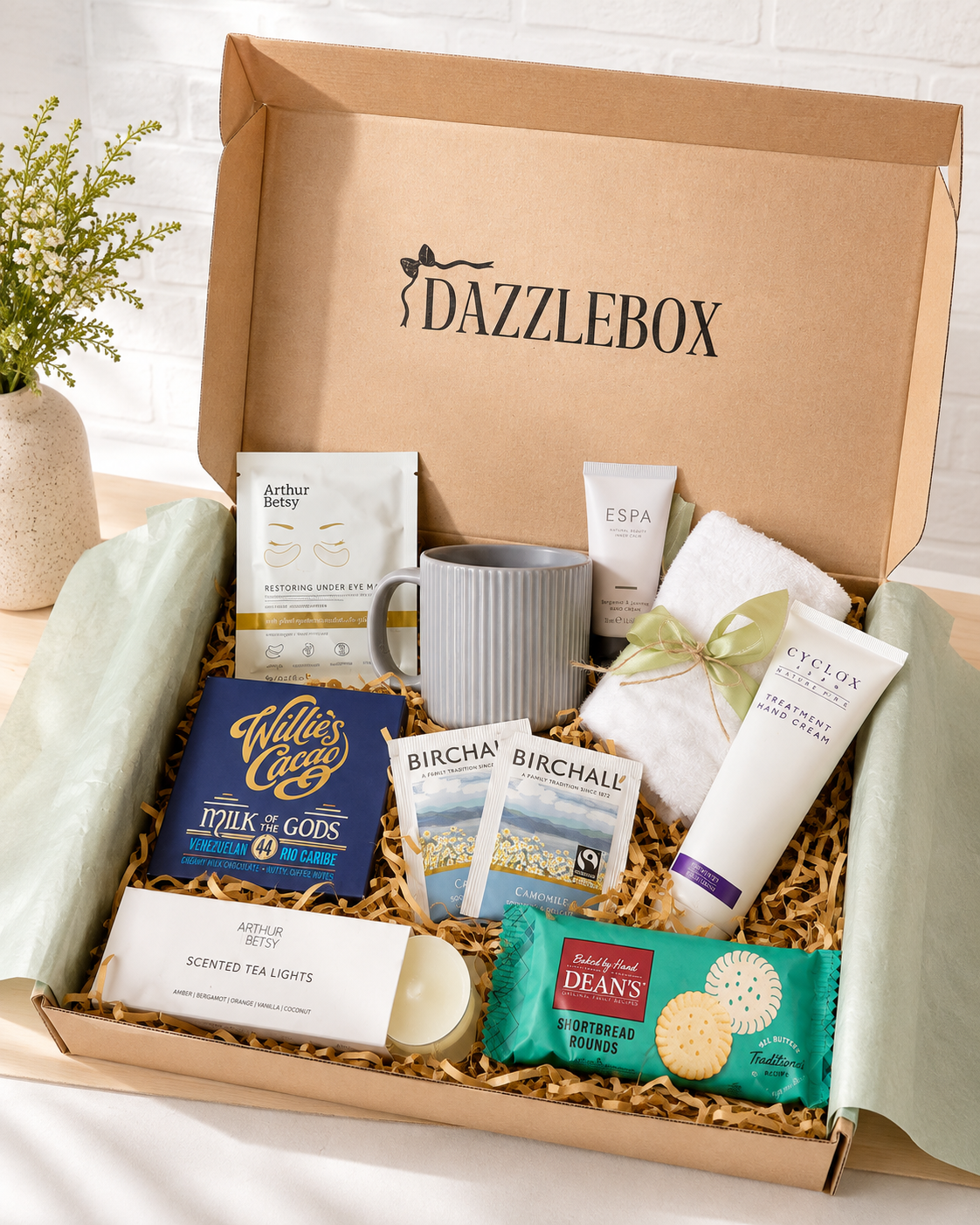 Self-Care Gift Box – Wellness & Birthday Hamper for Her & Him, dazzlebox
